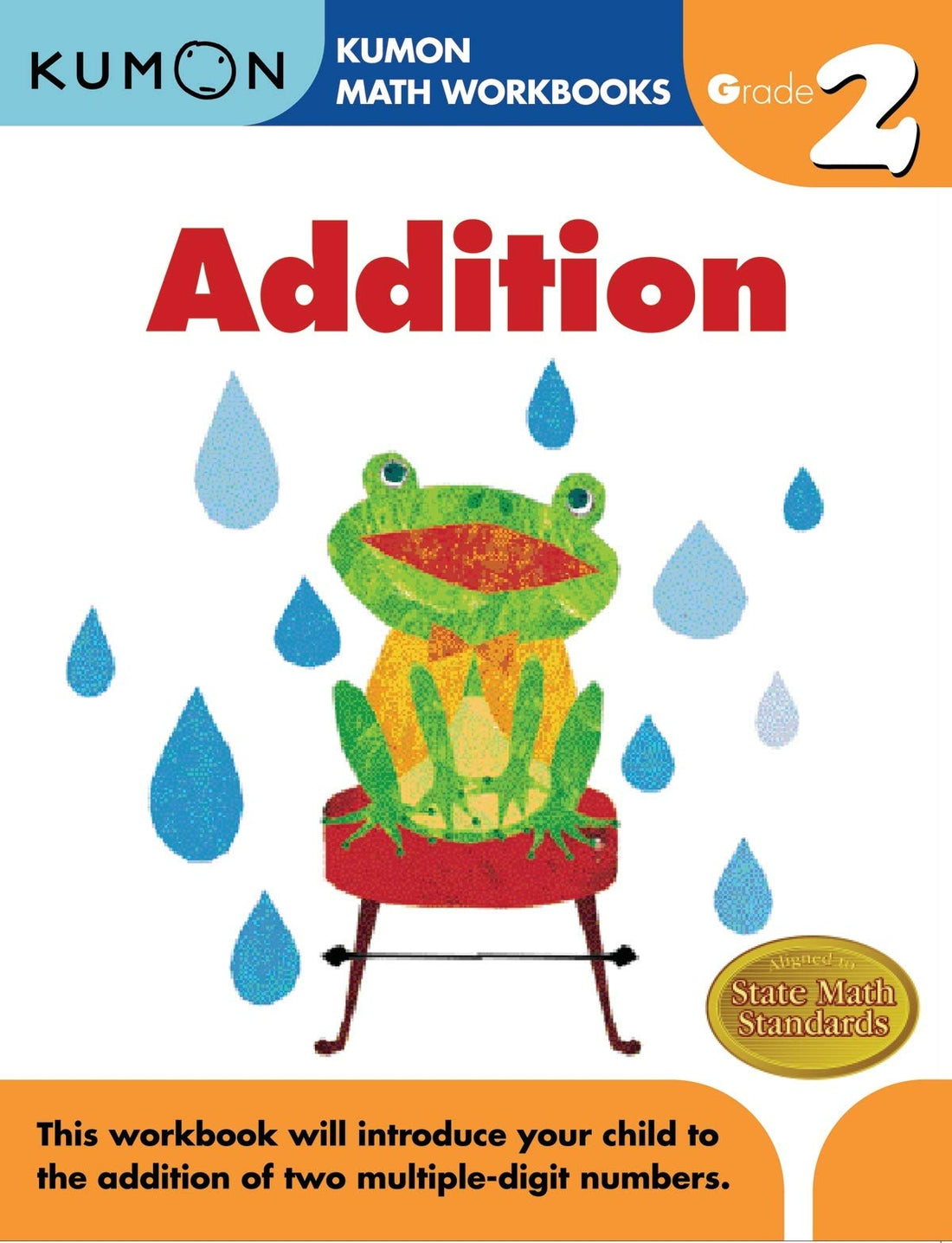 Kumon Grade 2 Complete Set (6 Workbooks) - Addition, Subtraction, Geometry&Measurement, Word Problems, Reading, Writing