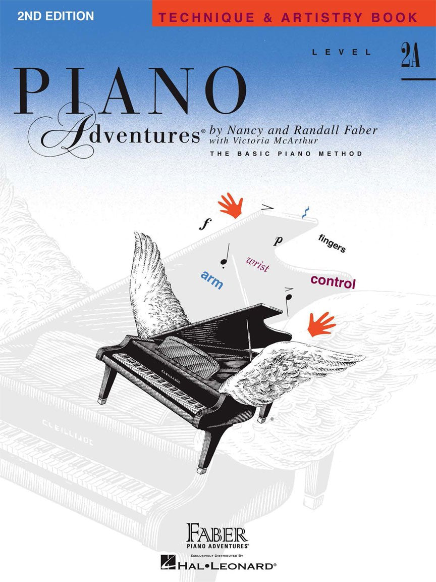 Faber Piano Adventures Level 2A Set (4 Books) 2nd Edition - Lesson, Theory, Technique & Artistry, Performance