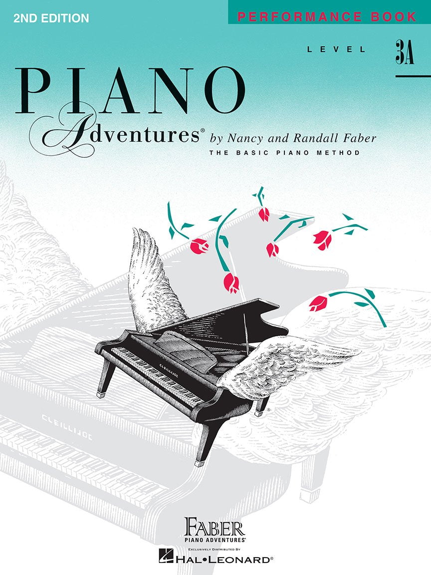 Faber Piano Adventures Level 3A Set (4 Books) 2nd Edition - Lesson, Theory, Technique & Artistry, Performance