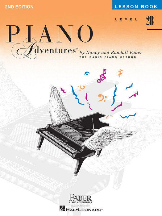 Faber Piano Adventures Level 2B Set (4 Books) 2nd Edition - Lesson 2B, Theory 2B, Technique & Artistry 2B, Performance 2B