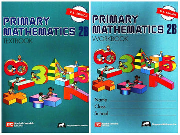 Singapore Math: Primary Mathematics 2B SET--Textbook and Workbook (US Edition)