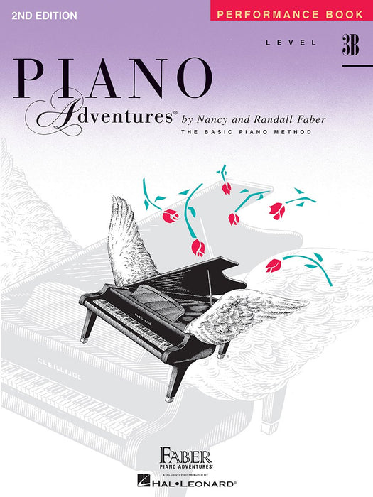 Faber Piano Adventures Level 3B Set (4 Books) 2nd Edition - Lesson, Theory, Technique & Artistry, Performance