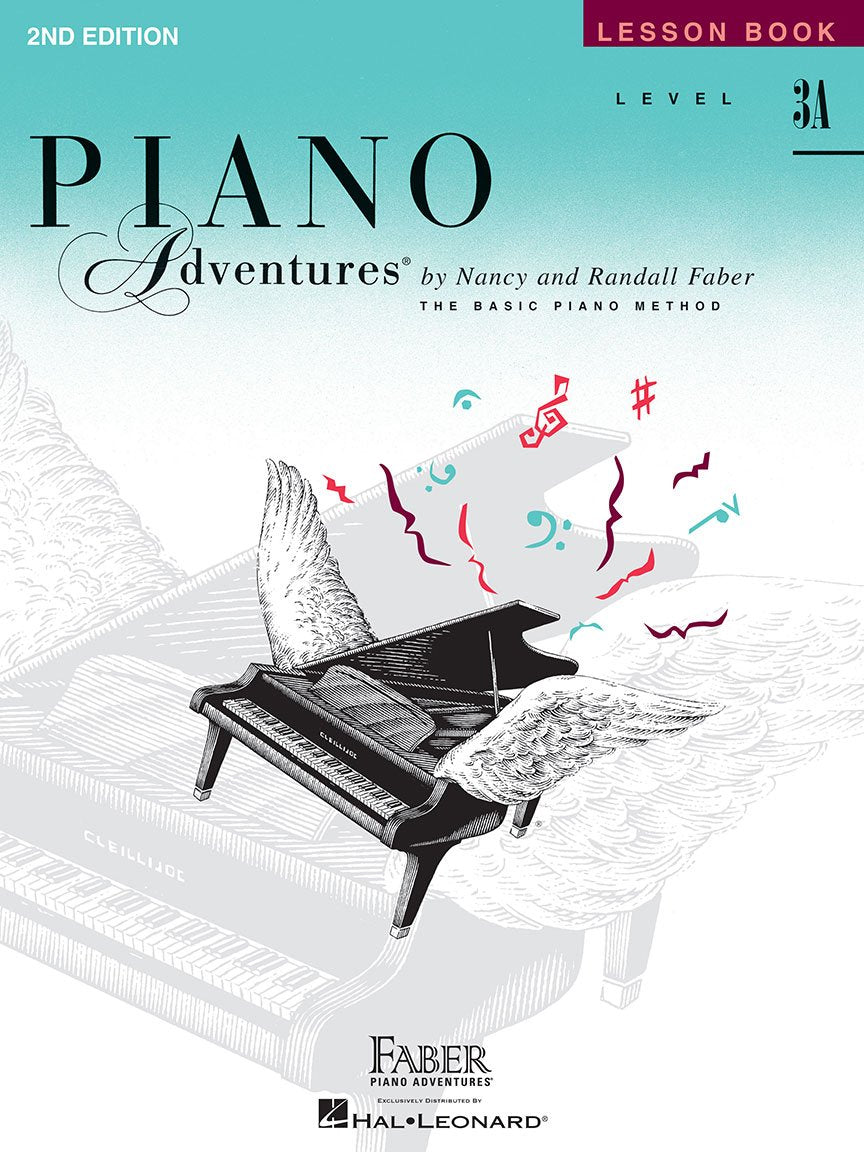 Faber Piano Adventures Level 3A Set (4 Books) 2nd Edition - Lesson, Theory, Technique & Artistry, Performance