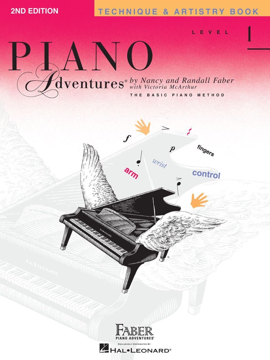 Faber Piano Adventures Level 1 Set (4 books) - Lesson, Theory, Performance, and Technique & Artistry Books