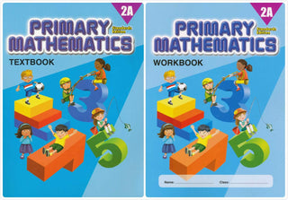 Singapore Primary Mathematics 2A SET--Textbook 2A and Workbook 2A (Standard Edition)