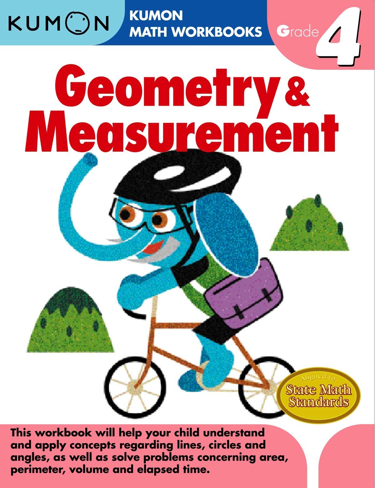 Kumon Grade 4 Complete Set (7 Workbooks) - Multiplication, Division, Decimals&Fractions, Geometry&Measurement, Word Problems, Reading, Writing