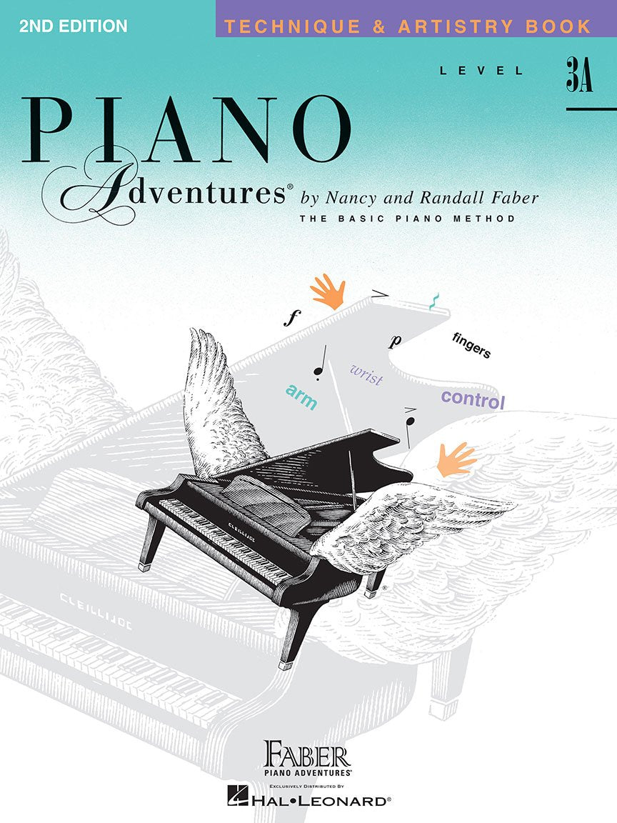 Faber Piano Adventures Level 3A Set (4 Books) 2nd Edition - Lesson, Theory, Technique & Artistry, Performance