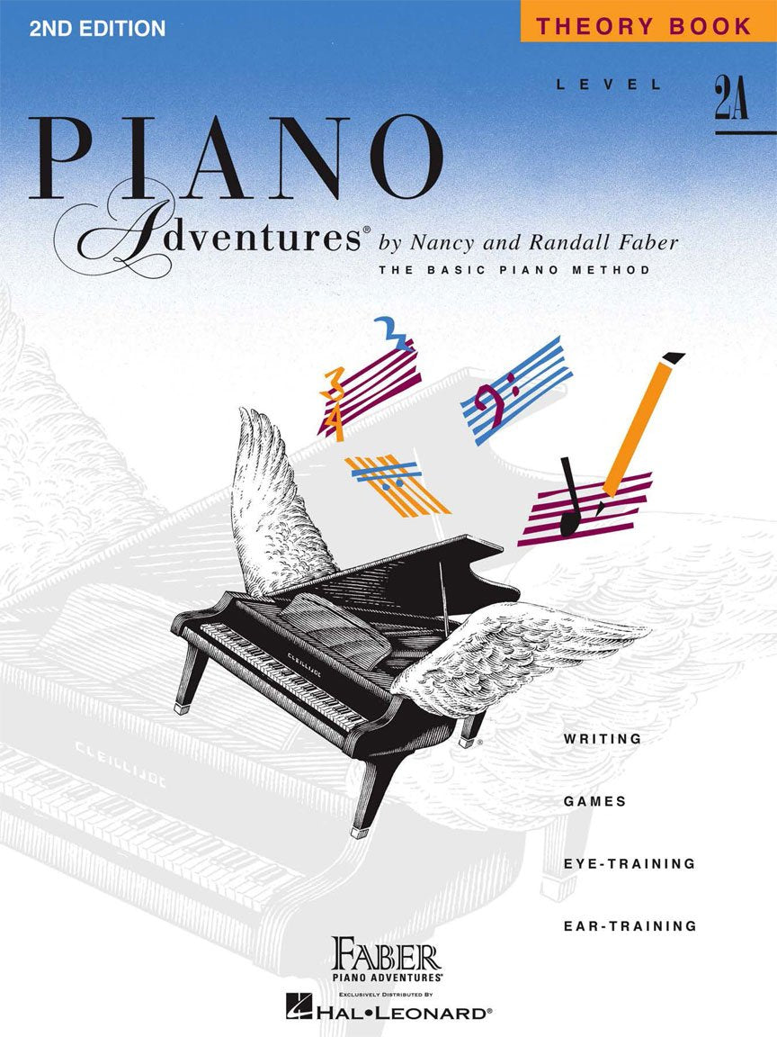 Faber Piano Adventures Level 2A Set (4 Books) 2nd Edition - Lesson, Theory, Technique & Artistry, Performance