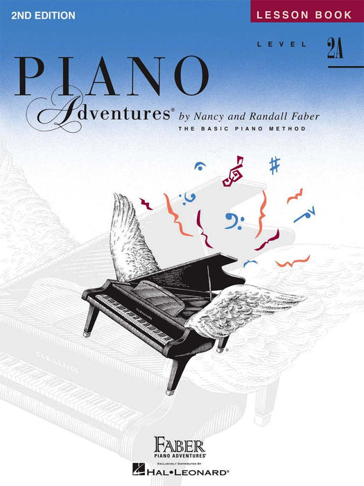 Faber Piano Adventures Level 2A Set (4 Books) 2nd Edition - Lesson, Theory, Technique & Artistry, Performance