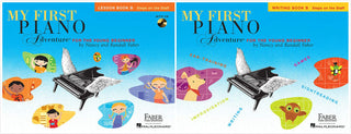 My First Piano Adventures® - Book B Set (2 Books) - Lesson Book B with Online Audio, Writing Book B