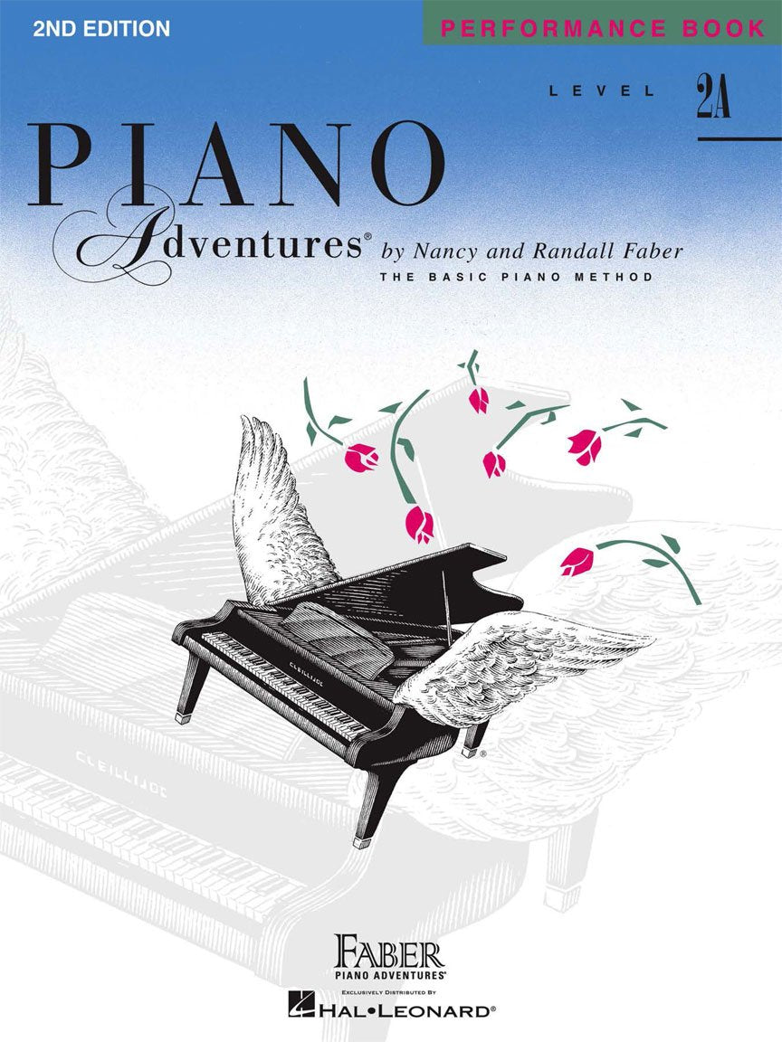 Faber Piano Adventures Level 2A Set (4 Books) 2nd Edition - Lesson, Theory, Technique & Artistry, Performance