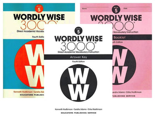 Wordly Wise 3000® 4th Edition Grade 5 SET -- Student Book, Test Booklet and Answer Key (Direct Academic Vocabulary Instruction)