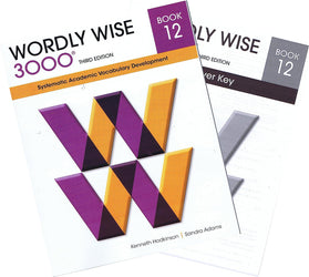 Wordly Wise 3000® 3rd Edition Grade 12 SET -- Student Book  and Answer Key (Systematic Academic Vocabulary Development)